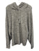 & Other Stories Size XS Gray Polyamide Long Sleeve Knit Hood Ribbed Sweater Gray / XS