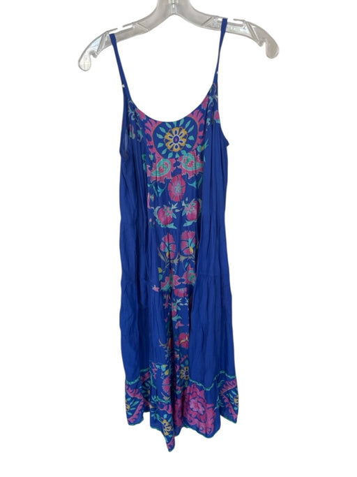 Ruby Yaya Size XS purple & pink Viscose Slacks Kaleidoscope Maxi Dress purple & pink / XS