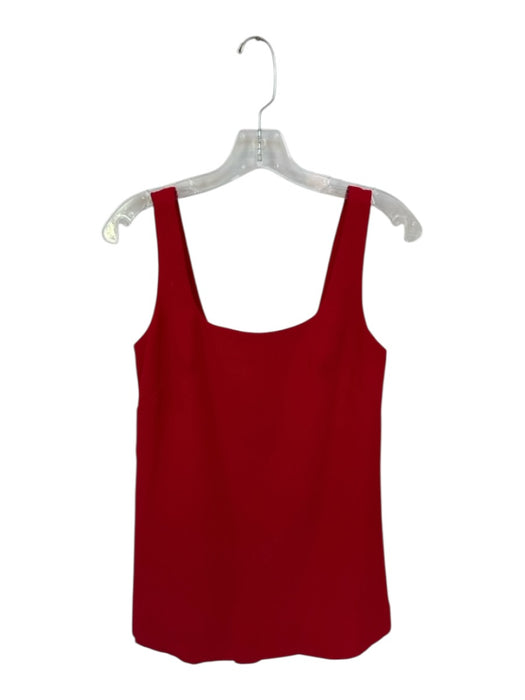 Maeve Size XS Red Polyester Sleeveless built in shorts Back Zip Dress Red / XS