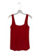 Maeve Size XS Red Polyester Sleeveless built in shorts Back Zip Dress Red / XS