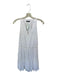 Maven West Size Est XS White Cupro Sleeveless Lace Detail Dress White / Est XS