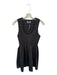 Faithful The Brand Size 4 Black Cotton Sleeveless smocked Front Pockets Dress Black / 4