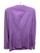 Veronica Beard Size 6 Purple Cotton Shoulder Pads Button silver hardware Jacket Purple / 6