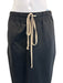 Rick Owens Size 4 Black Polyamide Blend Elastic Waist Drawstring Pockets Skirt Black / 4