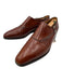 John Lobb Shoe Size 9E Brown Leather Solid Buckle Detail Men's Shoes Brown / 9E