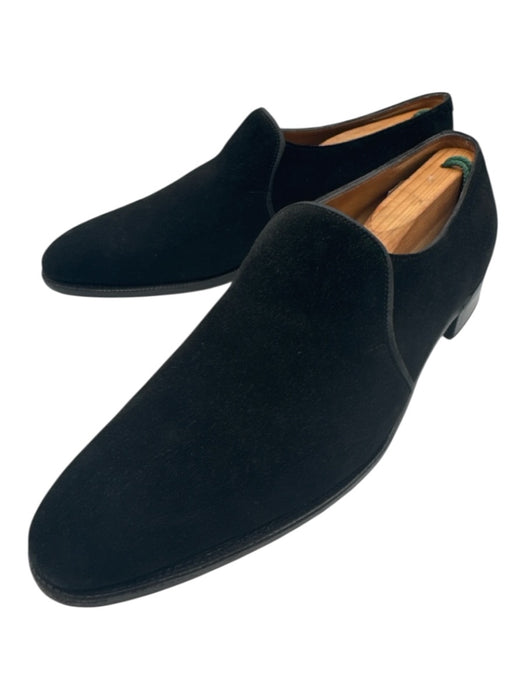 John Lobb Shoe Size 9E AS IS Black Suede Solid Men's Shoes Black / 9E