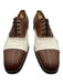 Ralph Lauren Shoe Size 9.5 Brown & White Leather Laces Men's Shoes Brown & White / 9.5