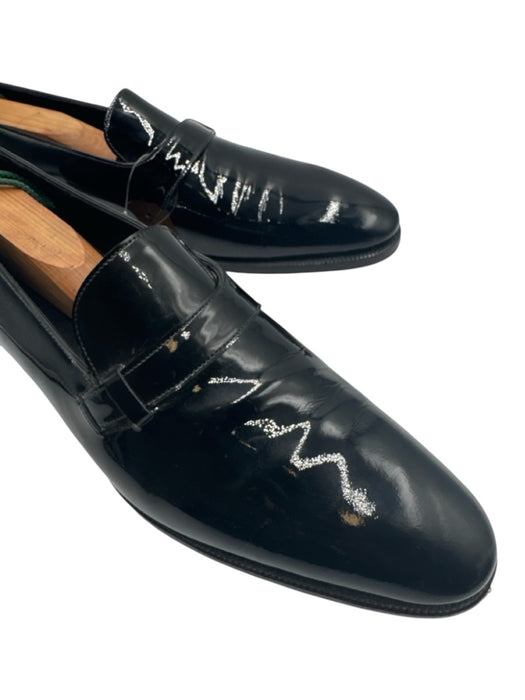 John Lobb Shoe Size 9.5 AS IS Black Leather Solid Loafer Men's Shoes Black / 9.5