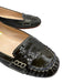Christian Louboutin Shoe Size 38.5 Olive Green Patent Leather Round Toe Loafers Olive Green / 38.5