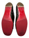 Christian Louboutin Shoe Size 38.5 Olive Green Patent Leather Round Toe Loafers Olive Green / 38.5