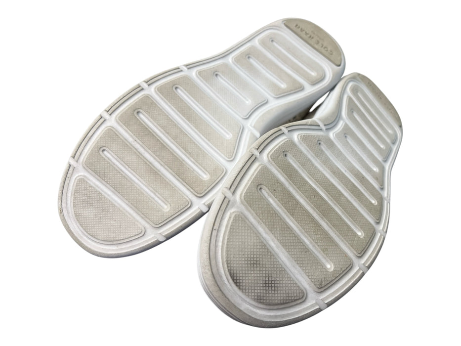 Cole Haan Shoe Size 8 White Manmade Material Round Toe Mesh Detail Sneaker Shoes White / 8