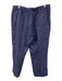 Loro Piana Size 46 Blue Linen Flax Straight Leg TrouserPants Blue / 46