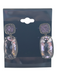 David Yurman Light Purple Sterling Silver 925 Amethyst Cable Post Back Earrings Light Purple