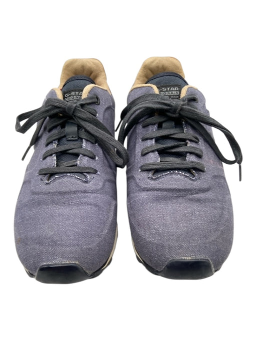 G Star Raw Shoe Size 8 Chambray Low Top Lace Up Sneakers Chambray / 8