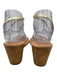 Ancient Greek Sandals Shoe Size 37 Gold, Silver, Beige Leather Toe Strap Sandals Gold, Silver, Beige / 37