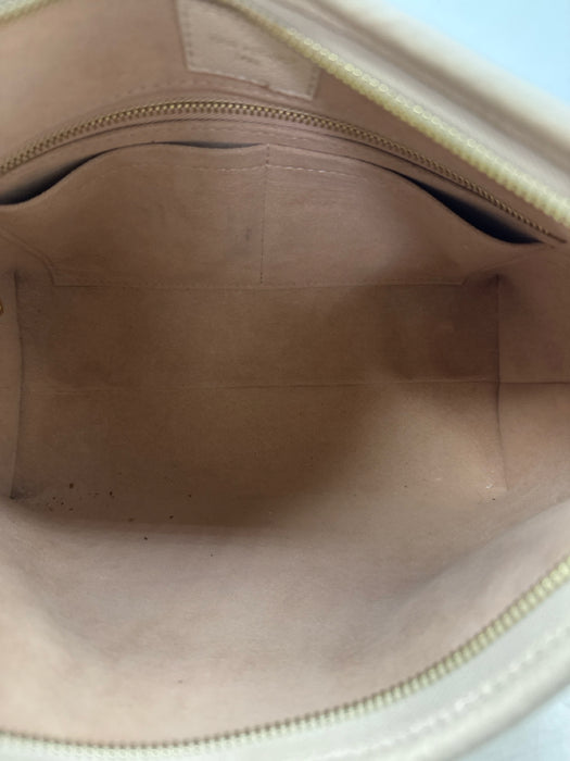 Louis Vuitton Beige Leather Embossed Monogram Empreinte Pouch Inc. Bag