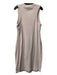 James Perse Size L Blush Cotton Ribbed Sleeveless tank dress Midi Dress Blush / L