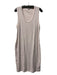 James Perse Size L Blush Cotton Ribbed Sleeveless tank dress Midi Dress Blush / L