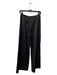 Trina Turk Size 0 Black Polyester Side Zip Wide Leg Pants Black / 0