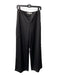 Trina Turk Size 0 Black Polyester Side Zip Wide Leg Pants Black / 0