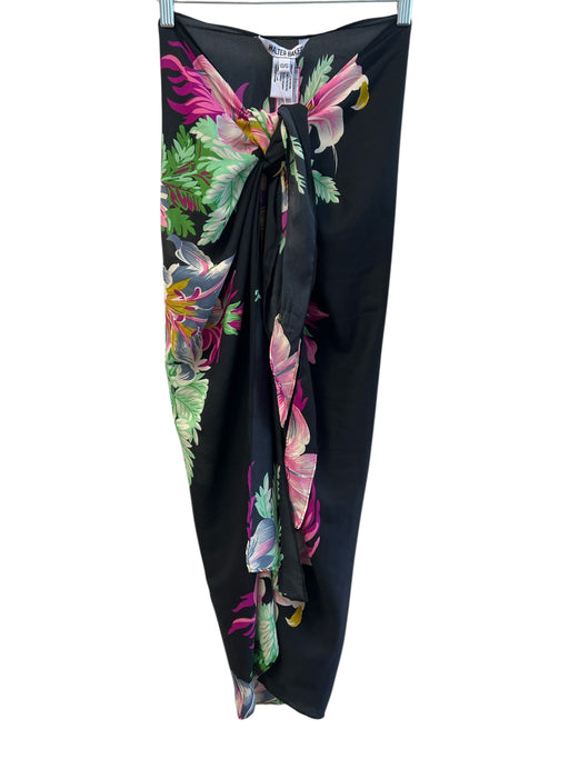 Walter Baker Size One Size Black & Multi Polyester Floral Ankle Length swimwear Black & Multi / One Size