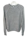 Autumn Cashmere Size XS Gray Cashmere Metallic Thread Crew Neck Sweater Gray / XS