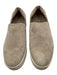 Vince Shoe Size 7 Taupe Gray Suede leather Slip On Platform Sneakers Taupe Gray / 7