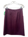 Raoul Size 4 Bordeaux Wool Pencil Pockets Midi Skirt Bordeaux / 4