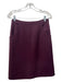 Raoul Size 4 Bordeaux Wool Pencil Pockets Midi Skirt Bordeaux / 4