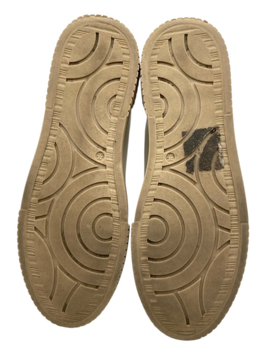 ME + EM Shoe Size 39 White, Brown, Tan Leather Upper round toe lace up Sneakers White, Brown, Tan / 39