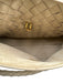 Bottega Veneta Beige Leather Gold Tone Hardware Flap Braided Detail Shoulder Bag Beige / Medium