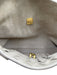 Bottega Veneta Beige Leather Gold Tone Hardware Flap Braided Detail Shoulder Bag Beige / Medium