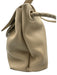 Bottega Veneta Beige Leather Gold Tone Hardware Flap Braided Detail Shoulder Bag Beige / Medium
