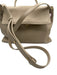 Bottega Veneta Beige Leather Gold Tone Hardware Flap Braided Detail Shoulder Bag Beige / Medium