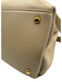 Bottega Veneta Beige Leather Gold Tone Hardware Flap Braided Detail Shoulder Bag Beige / Medium