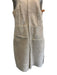 Karolina Zmarlak Size S Cream Lamb Shearling Sleeveless Reversible Vest Cream / S