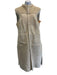 Karolina Zmarlak Size S Cream Lamb Shearling Sleeveless Reversible Vest Cream / S