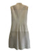 Karolina Zmarlak Size S Cream Lamb Shearling Sleeveless Reversible Vest Cream / S