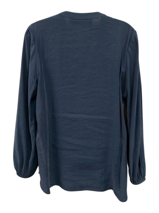 Silvia Tcherassi Size S Blue & Brown Viscose & Polyester Long Sleeve Top Blue & Brown / S