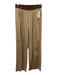 Astraet Size 0 Light brown & pink Cupra & Nylon Elastic Waist Side Stripe Pants Light brown & pink / 0