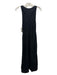 XiRENA Size M Black Cotton Ribbed Racerback Slit Pocket Maxi Dress Black / M