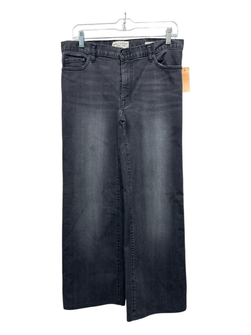 Nili Lotan Size 27 Gray Wash Cotton Blend Fading Low Rise Zip & Button Jeans Gray Wash / 27