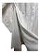 Balenciaga Size 36 White Cotton Long Sleeve Button Up & Collar Side Slits Dress White / 36