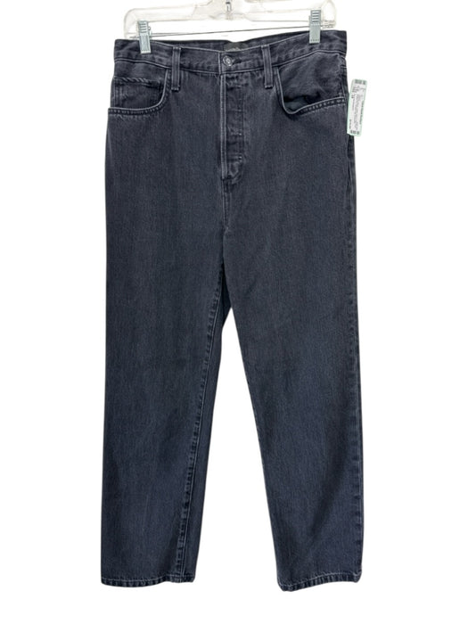 Favorite Daughter Size 28 Washed Black Cotton Blend High Rise Button Fly Jeans Washed Black / 28