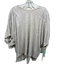 Marant Etoile Size M Oatmeal Beige Linen Pleat Detail Scoop Neck Top Oatmeal Beige / M