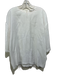 Tibi Size M Ivory White Viscose Blend Keyhole Back 3/4 Sleeve Top Ivory White / M