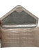 Judith Leiber Champagne Beige Leather Croc Print Envelope Inside Pocket Bag Champagne Beige / Small