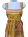 Zimmermann Size 3 marigold yellow & orange Cotton Gathered Empire Waist Dress marigold yellow & orange / 3