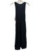 XiRENA Size M Black Cotton Ribbed Racerback Slit Pocket Maxi Dress Black / M