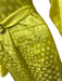 Christopher John Rogers Size Small Yellow Viscose Long Sleeve Polka Dot Dress Yellow / Small